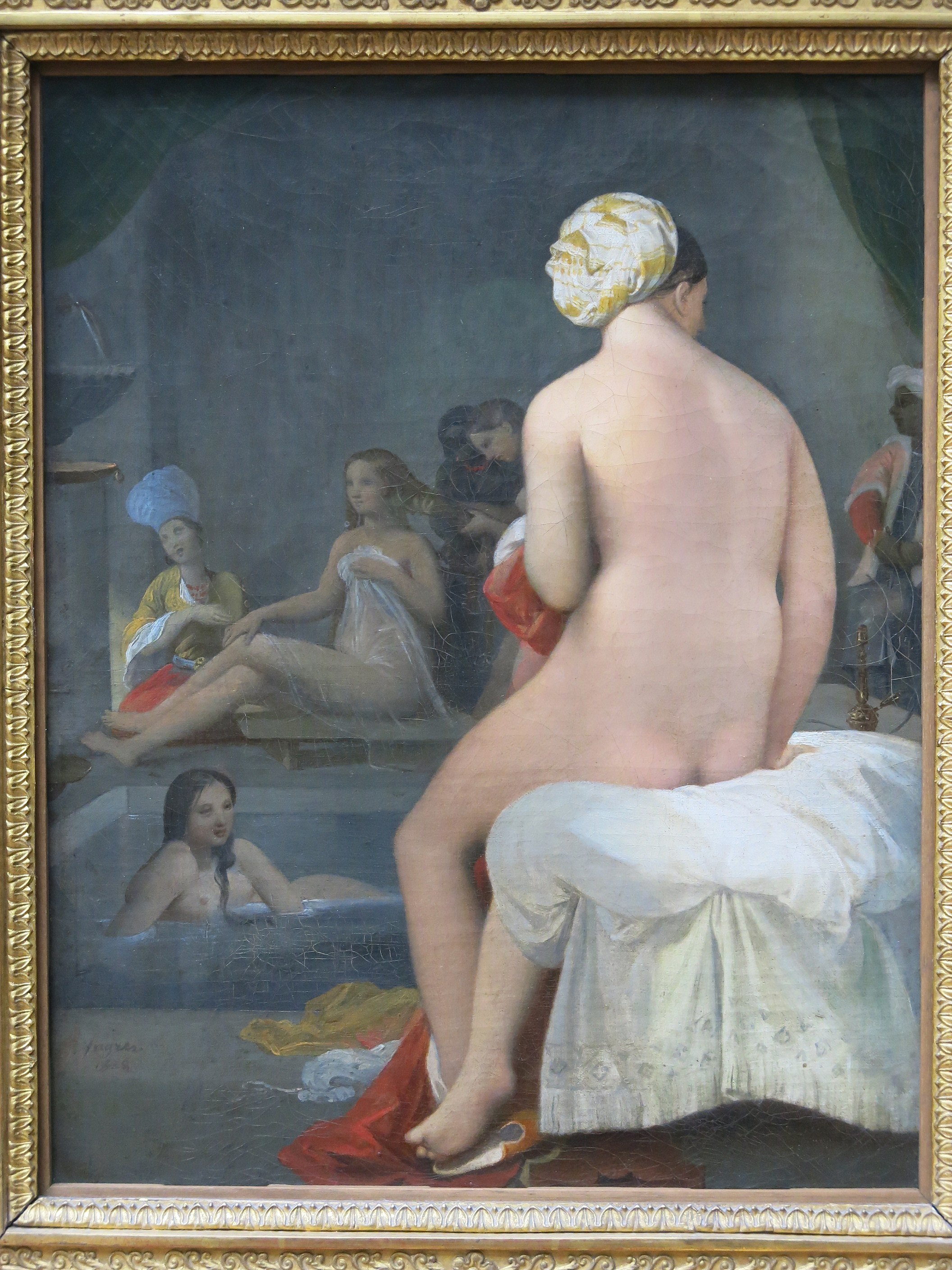 Small Bather, Interior of the Harem